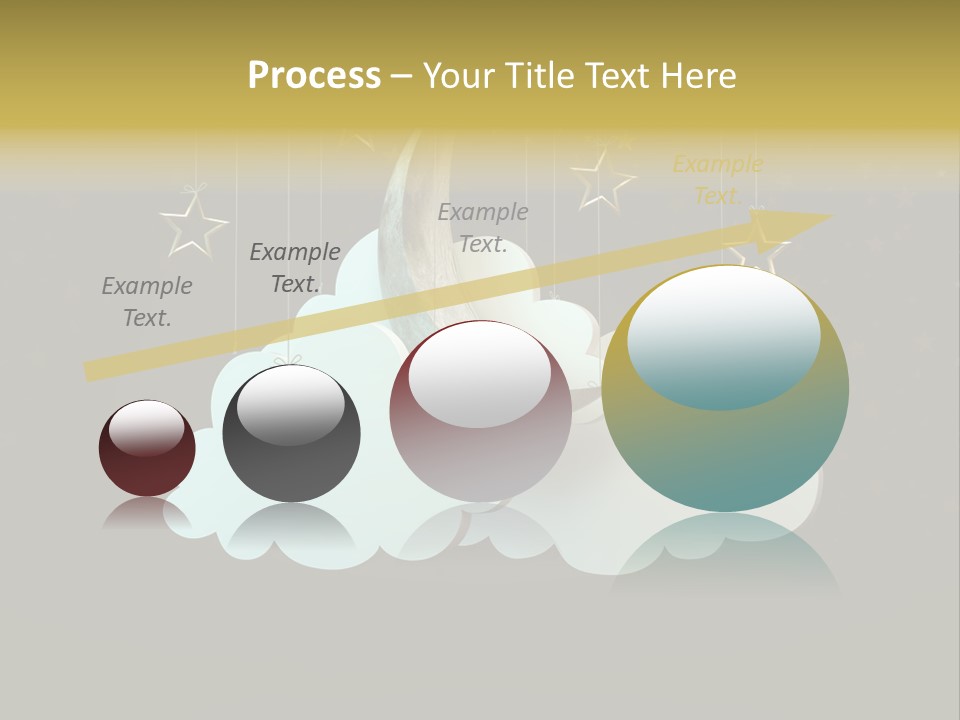 Fantasy Stage Sky PowerPoint Template