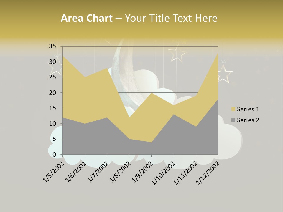 Fantasy Stage Sky PowerPoint Template