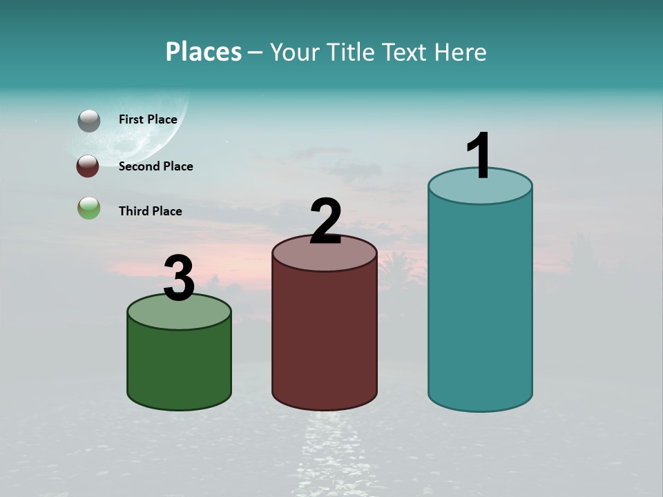 Usa Dream Dark PowerPoint Template