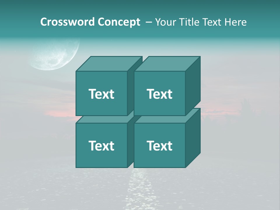 Usa Dream Dark PowerPoint Template