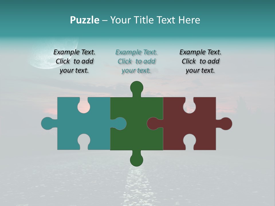 Usa Dream Dark PowerPoint Template