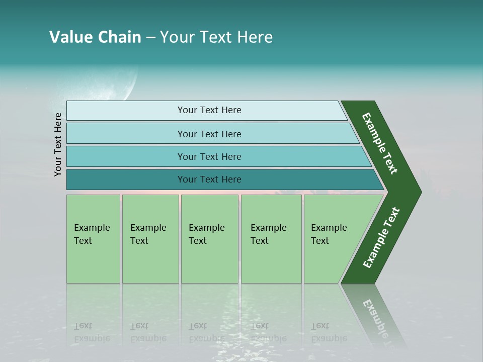 Usa Dream Dark PowerPoint Template