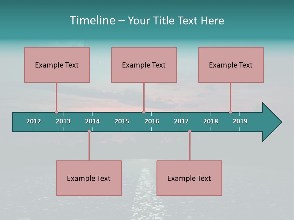 Usa Dream Dark PowerPoint Template