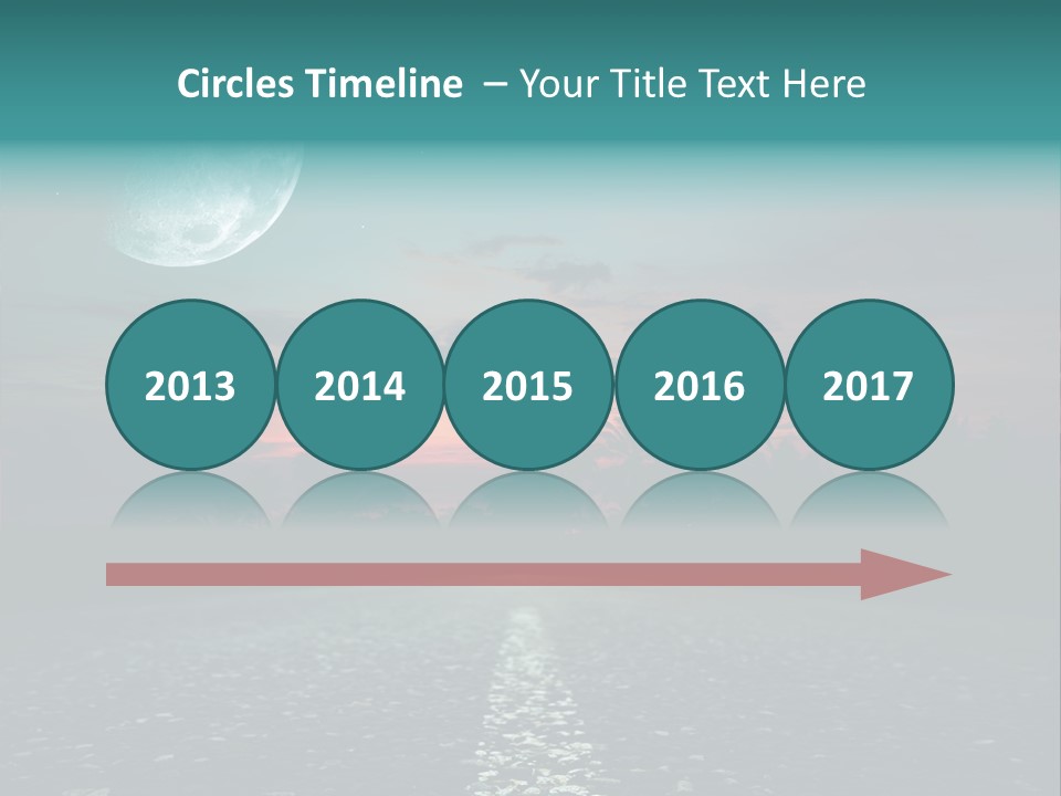 Usa Dream Dark PowerPoint Template