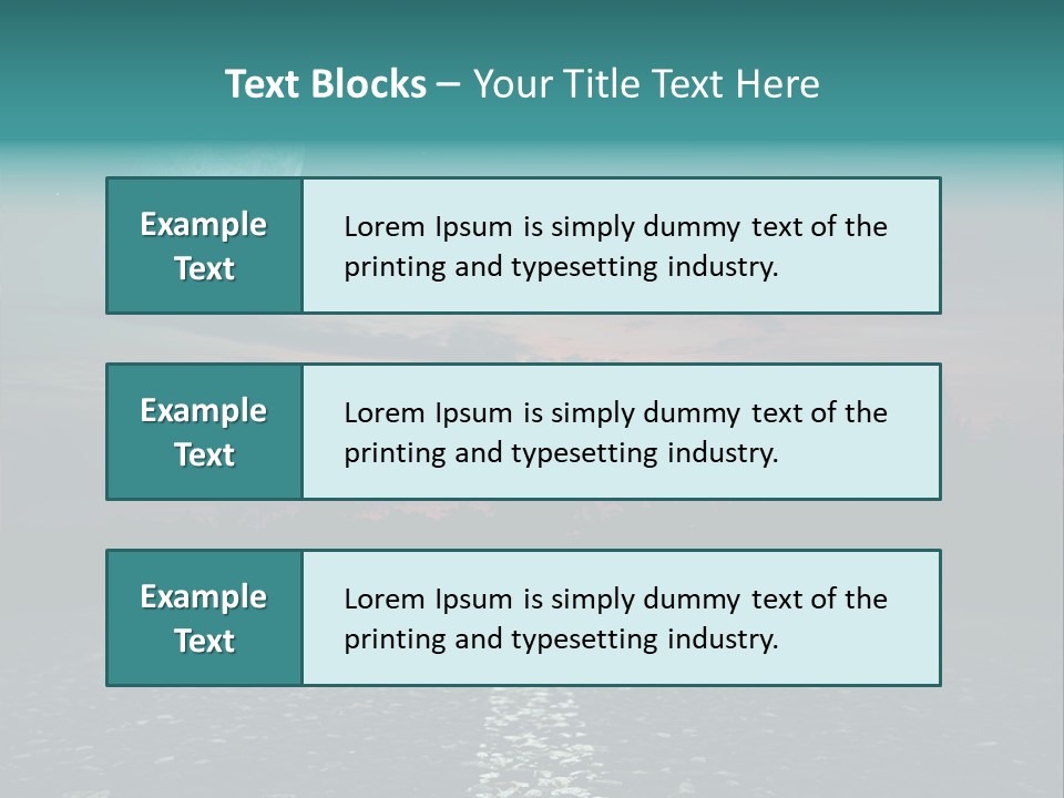 Usa Dream Dark PowerPoint Template