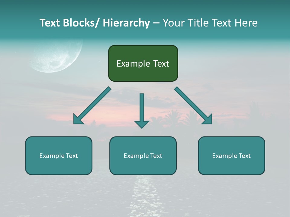 Usa Dream Dark PowerPoint Template