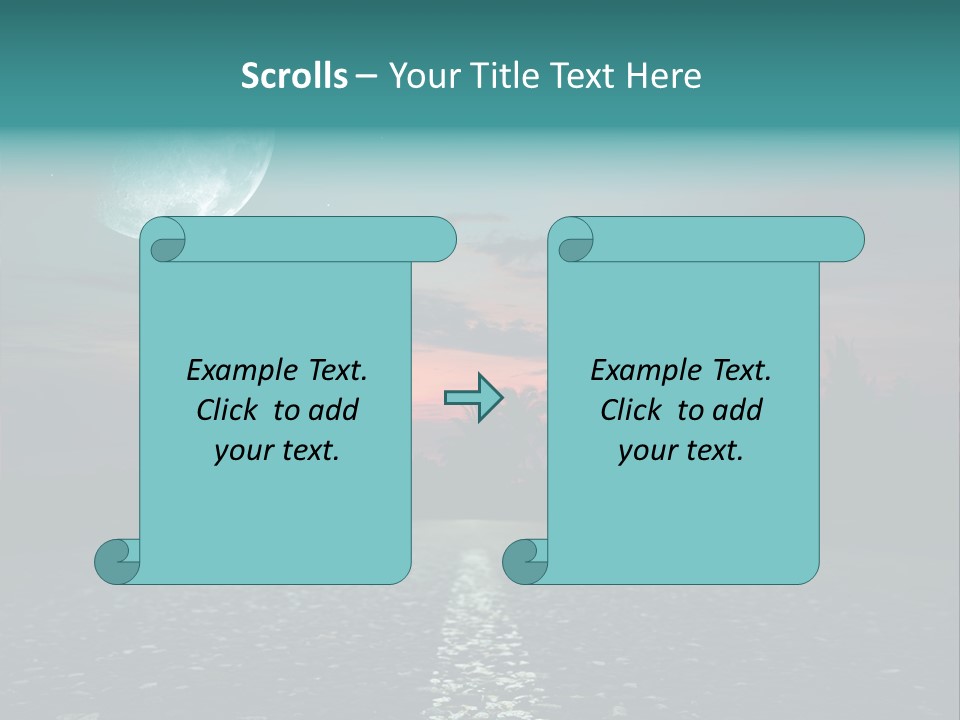 Usa Dream Dark PowerPoint Template