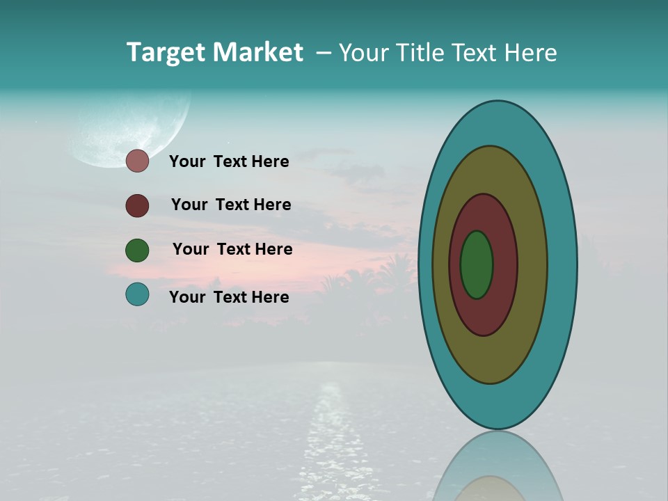 Usa Dream Dark PowerPoint Template