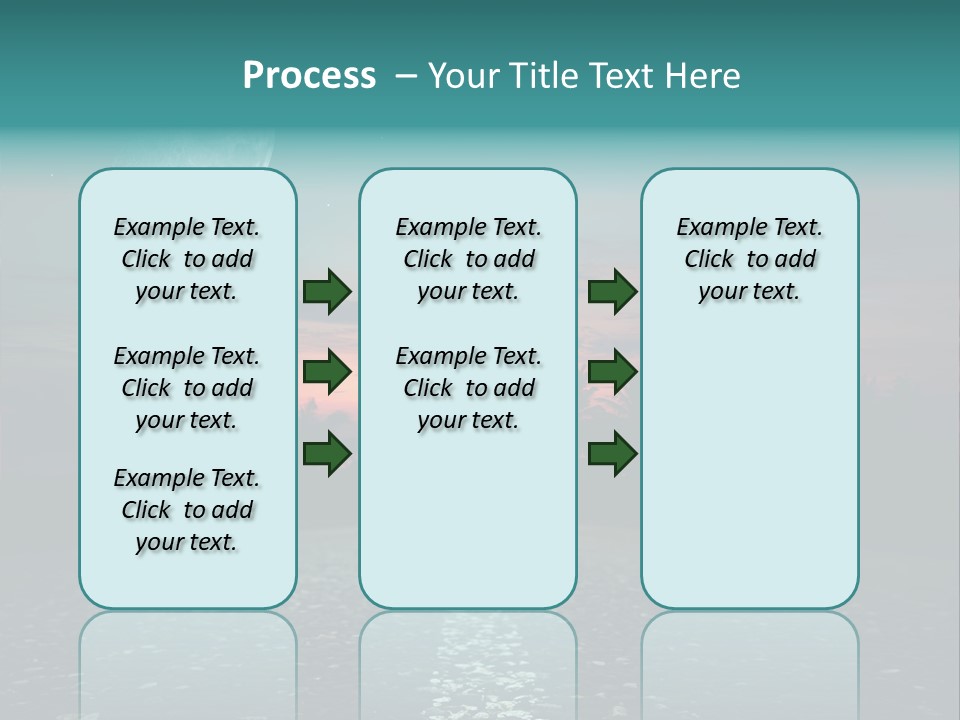Usa Dream Dark PowerPoint Template