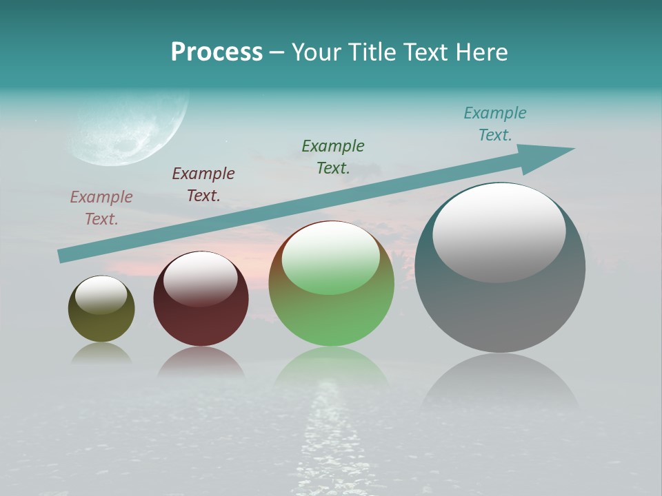 Usa Dream Dark PowerPoint Template