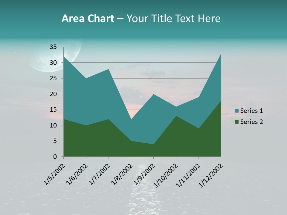 Usa Dream Dark PowerPoint Template