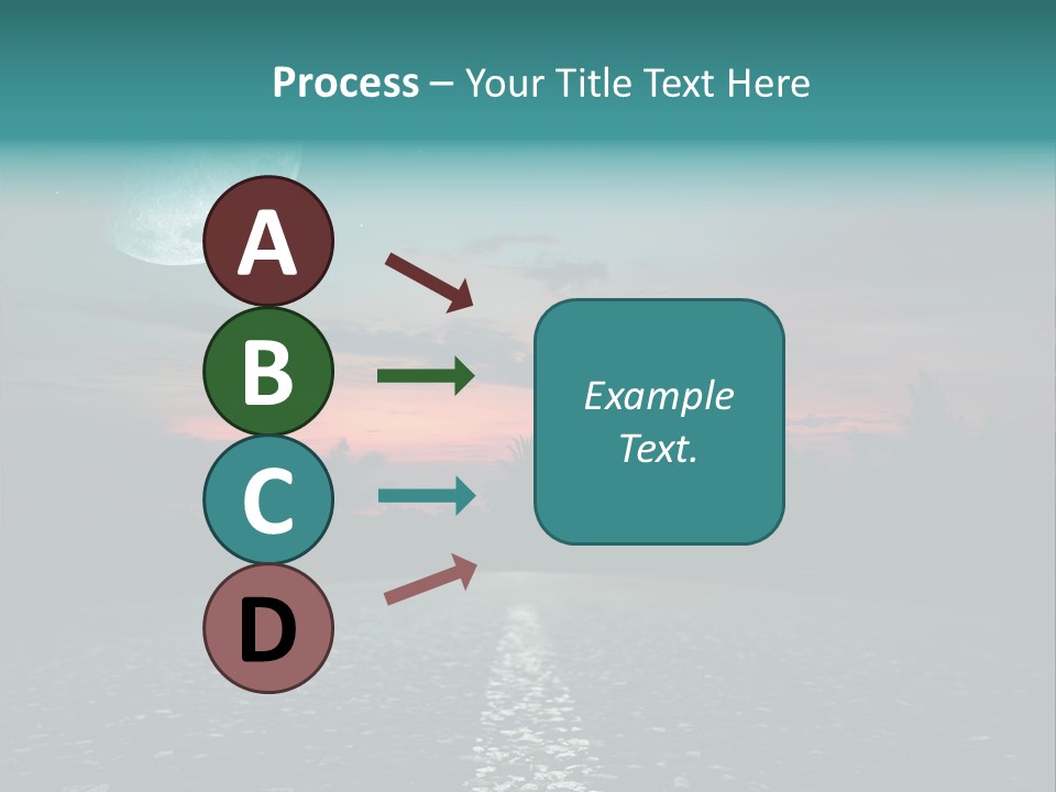 Usa Dream Dark PowerPoint Template