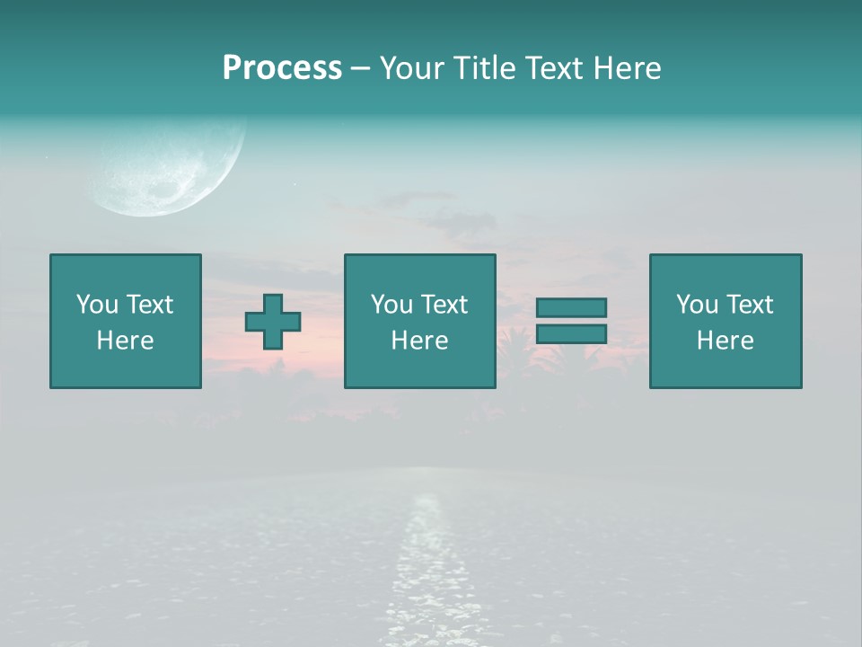 Usa Dream Dark PowerPoint Template