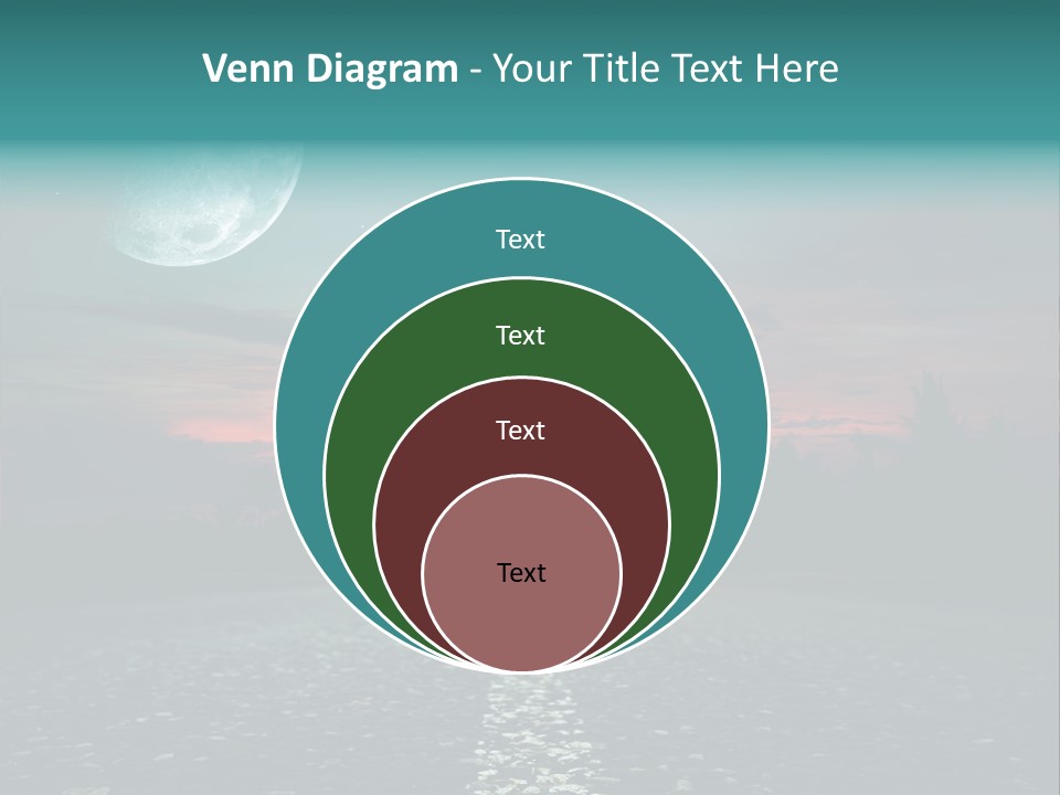 Usa Dream Dark PowerPoint Template