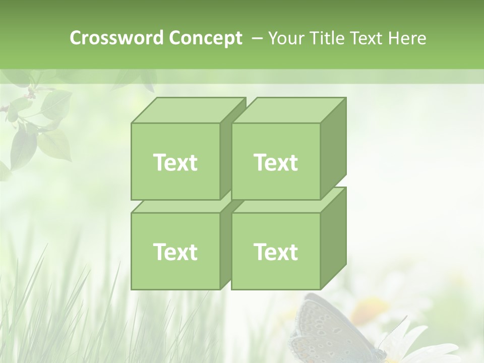 Blue Beginning Nature PowerPoint Template