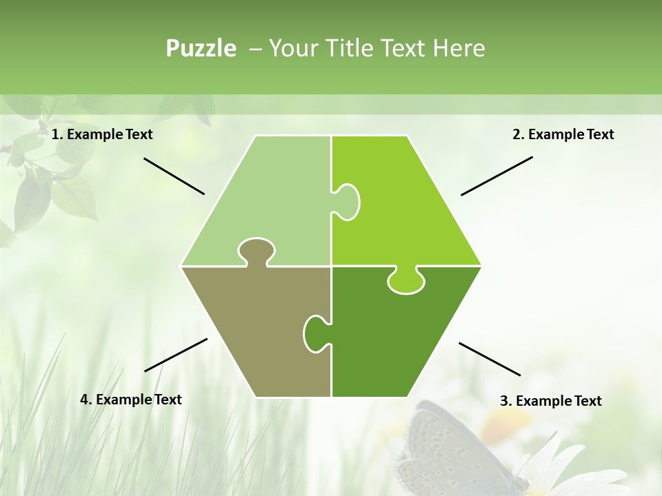 Blue Beginning Nature PowerPoint Template