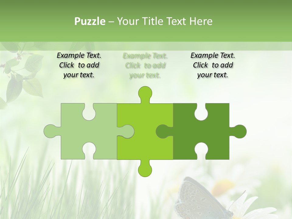 Blue Beginning Nature PowerPoint Template