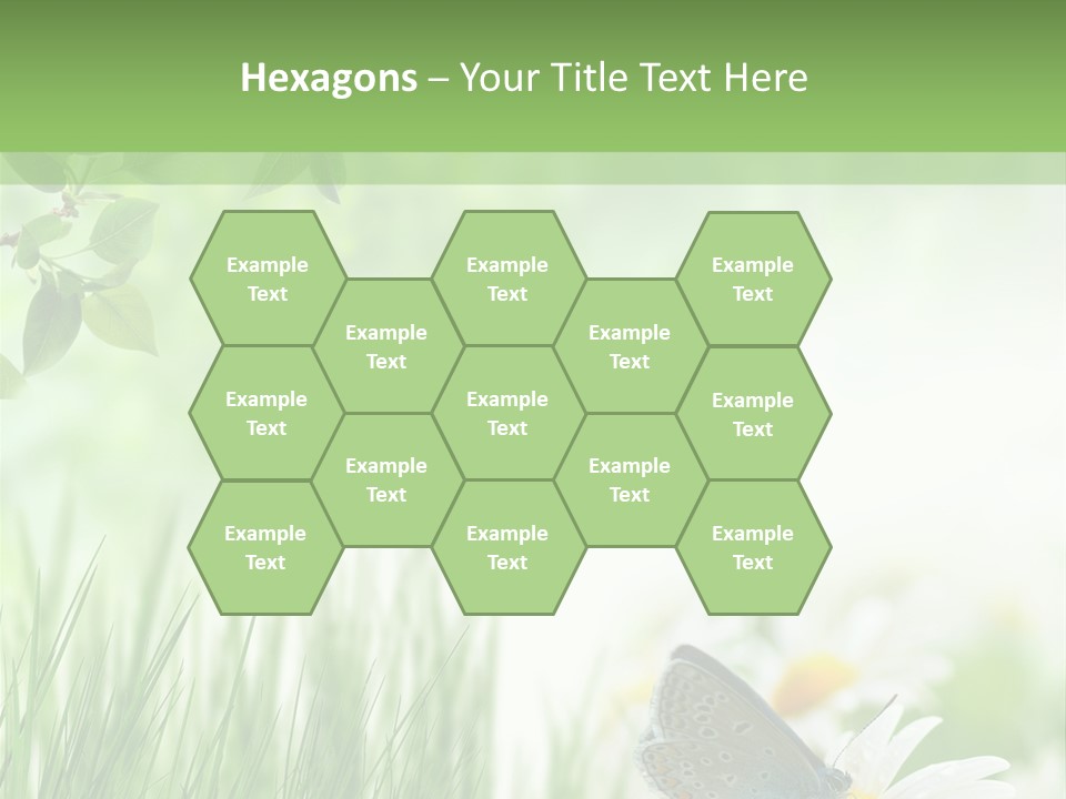 Blue Beginning Nature PowerPoint Template