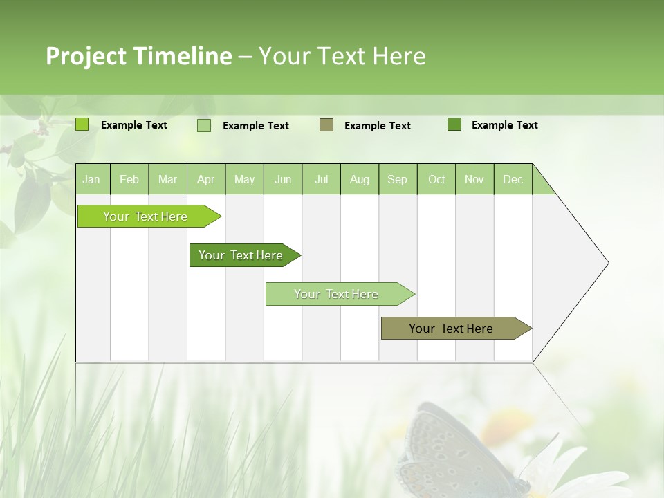 Blue Beginning Nature PowerPoint Template