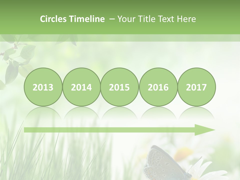 Blue Beginning Nature PowerPoint Template