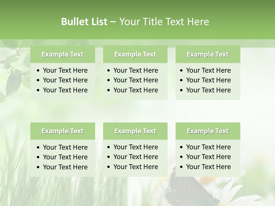 Blue Beginning Nature PowerPoint Template