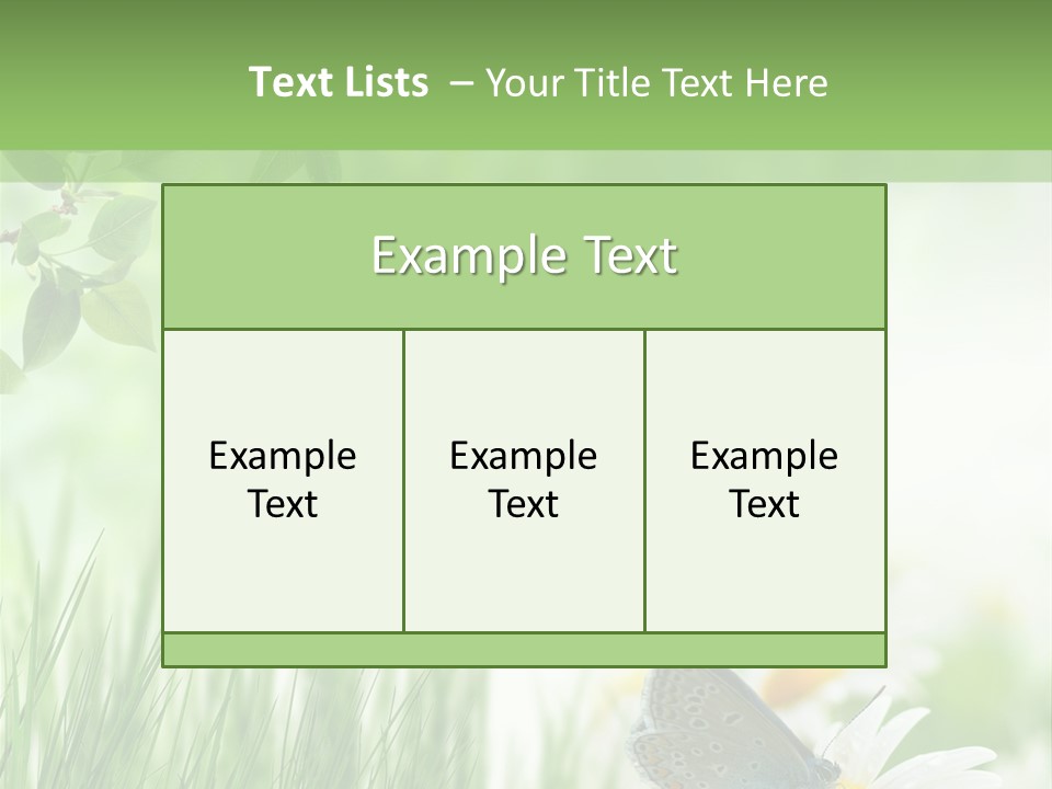 Blue Beginning Nature PowerPoint Template