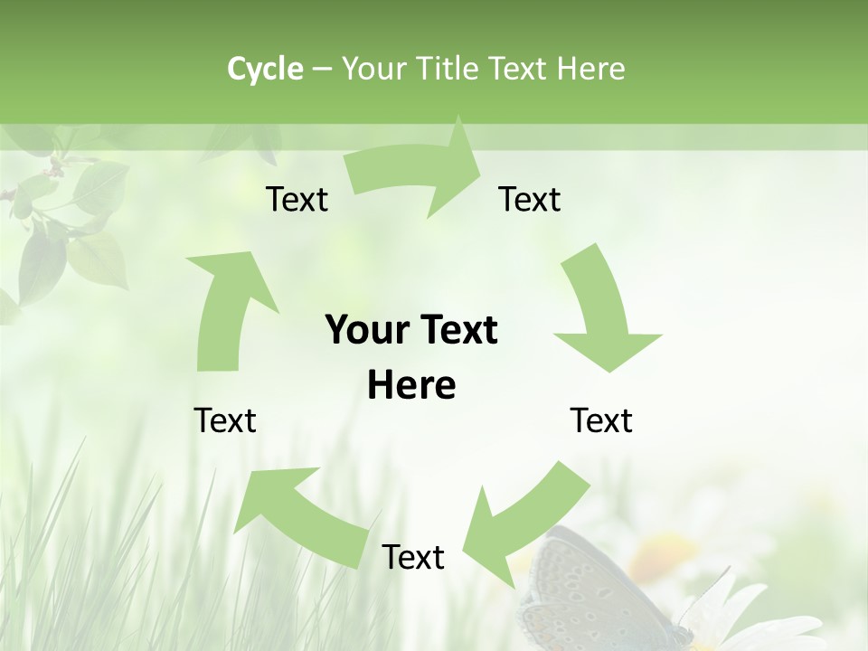 Blue Beginning Nature PowerPoint Template
