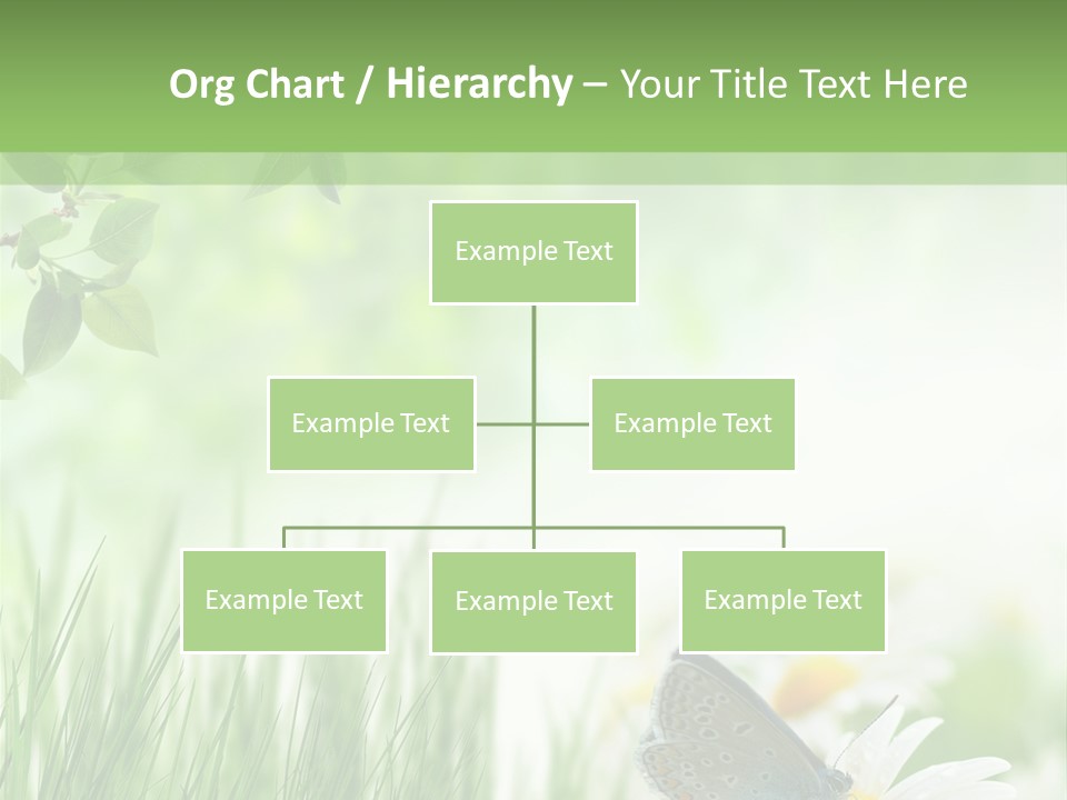 Blue Beginning Nature PowerPoint Template
