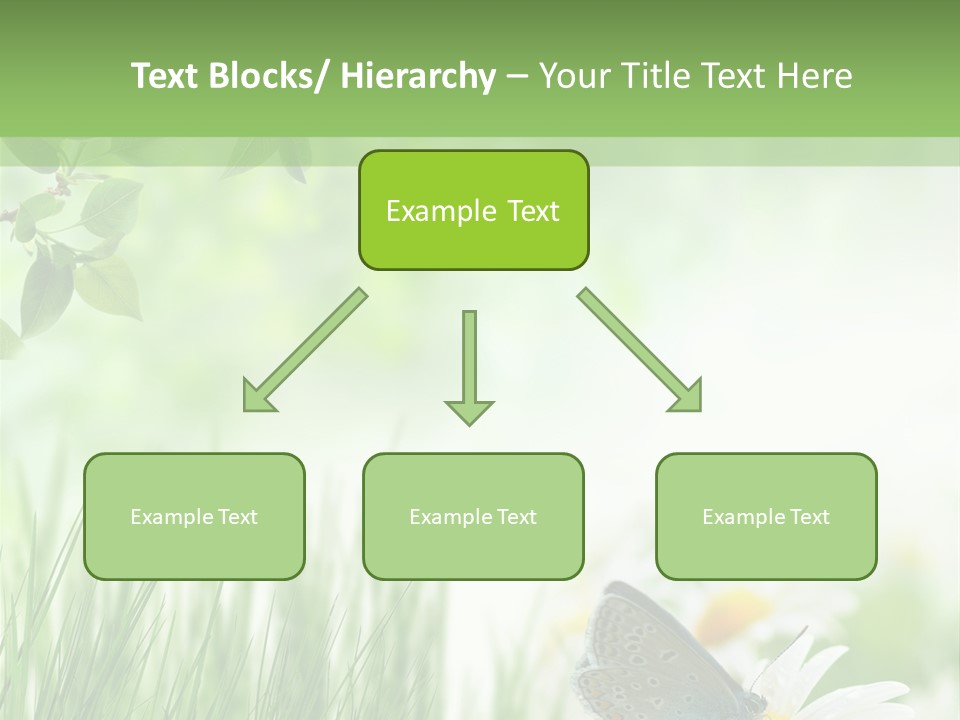 Blue Beginning Nature PowerPoint Template