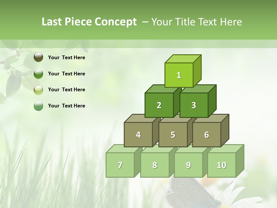 Blue Beginning Nature PowerPoint Template