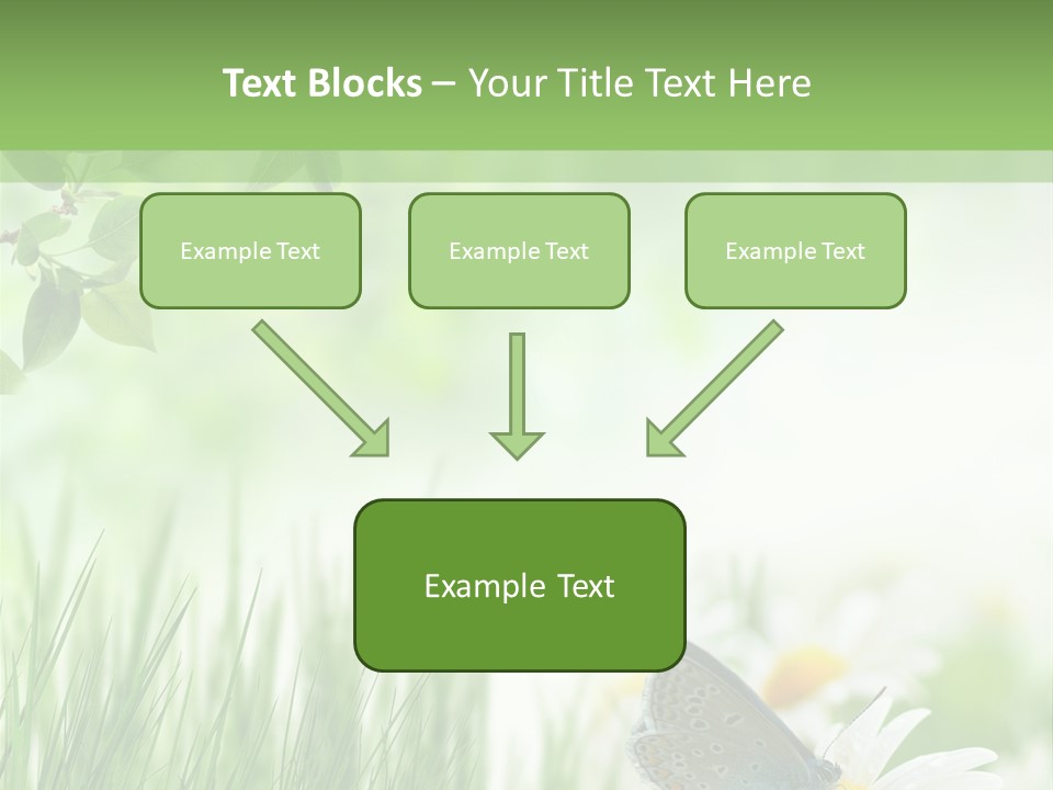 Blue Beginning Nature PowerPoint Template