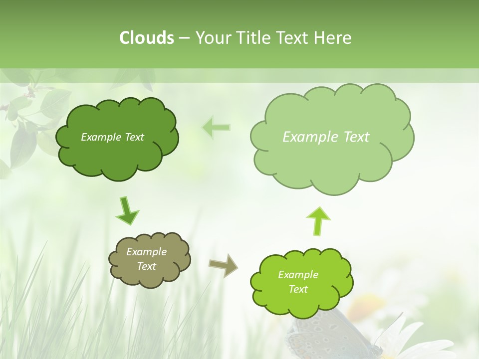Blue Beginning Nature PowerPoint Template