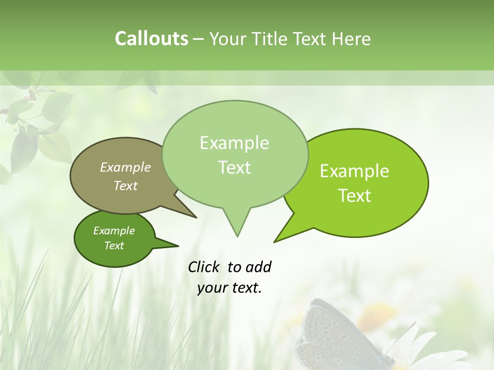 Blue Beginning Nature PowerPoint Template