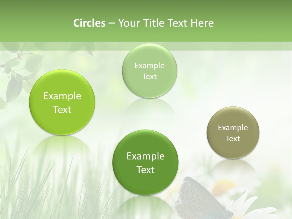 Blue Beginning Nature PowerPoint Template