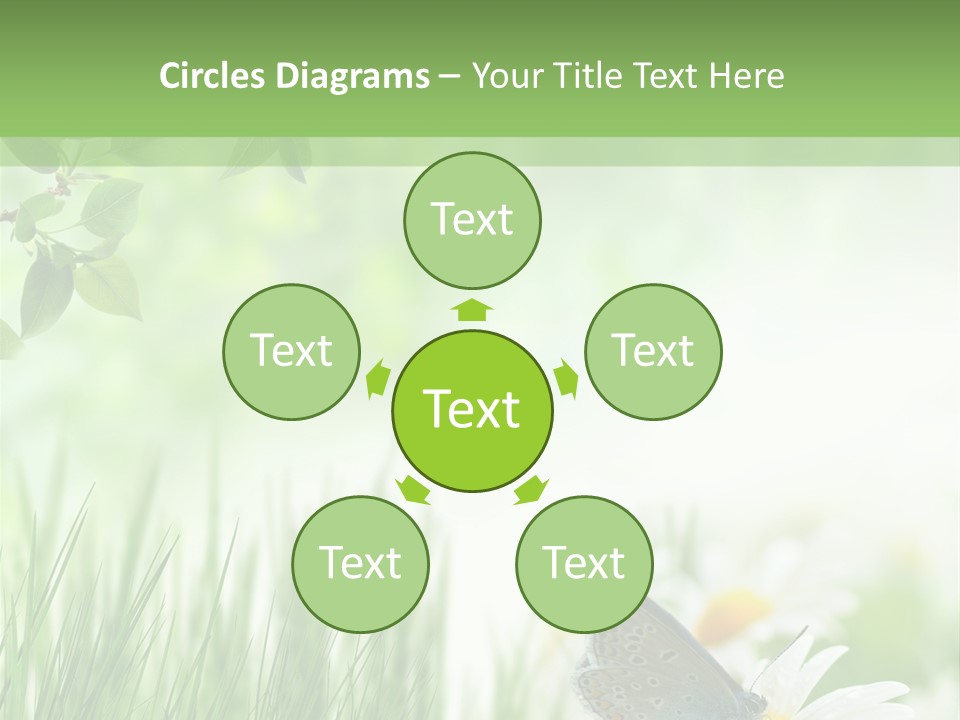 Blue Beginning Nature PowerPoint Template