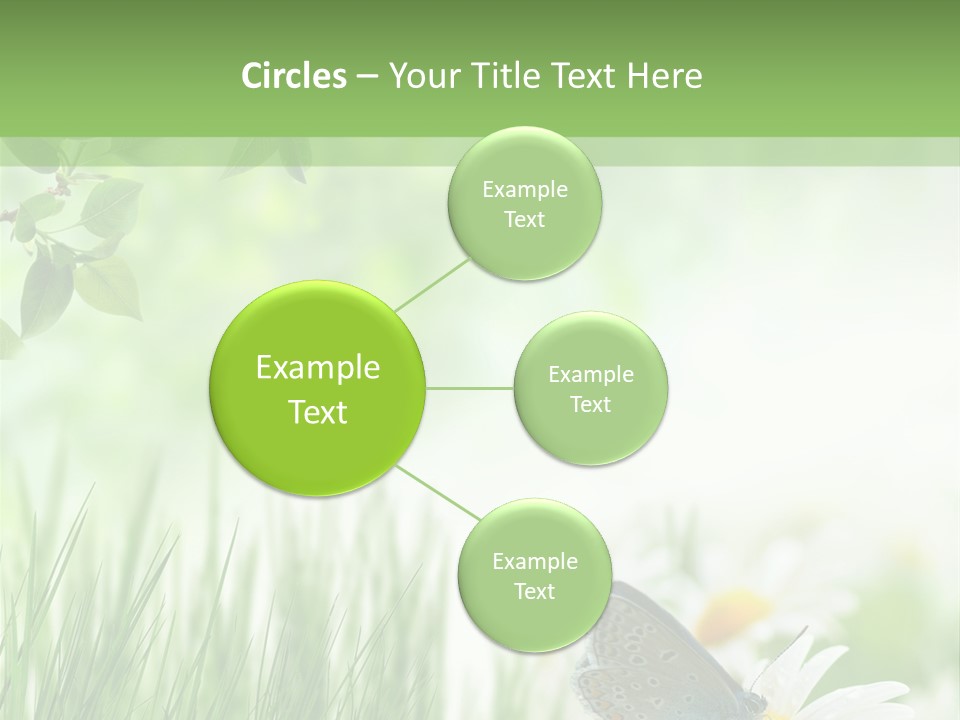 Blue Beginning Nature PowerPoint Template