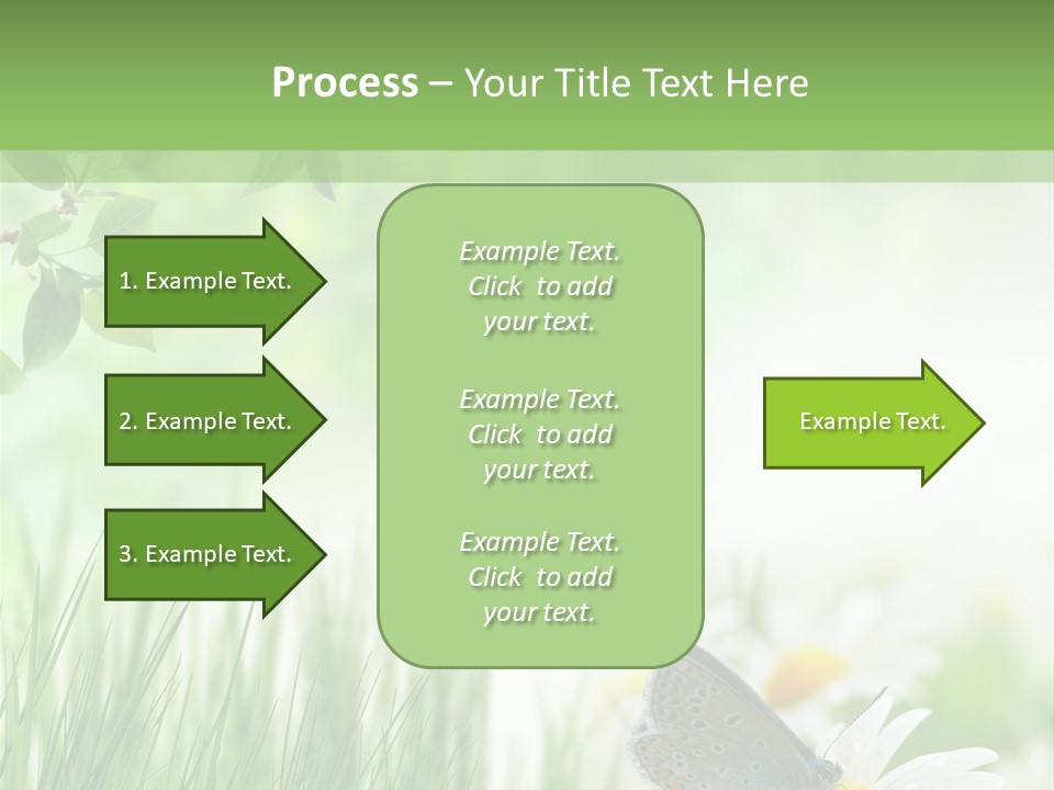 Blue Beginning Nature PowerPoint Template