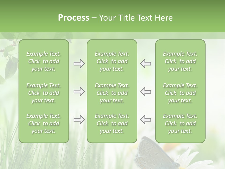 Blue Beginning Nature PowerPoint Template