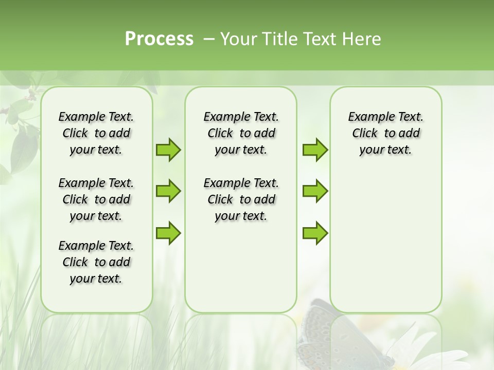 Blue Beginning Nature PowerPoint Template