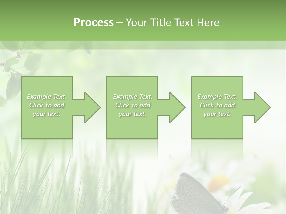Blue Beginning Nature PowerPoint Template
