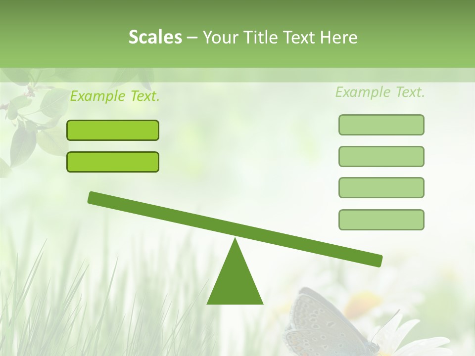 Blue Beginning Nature PowerPoint Template