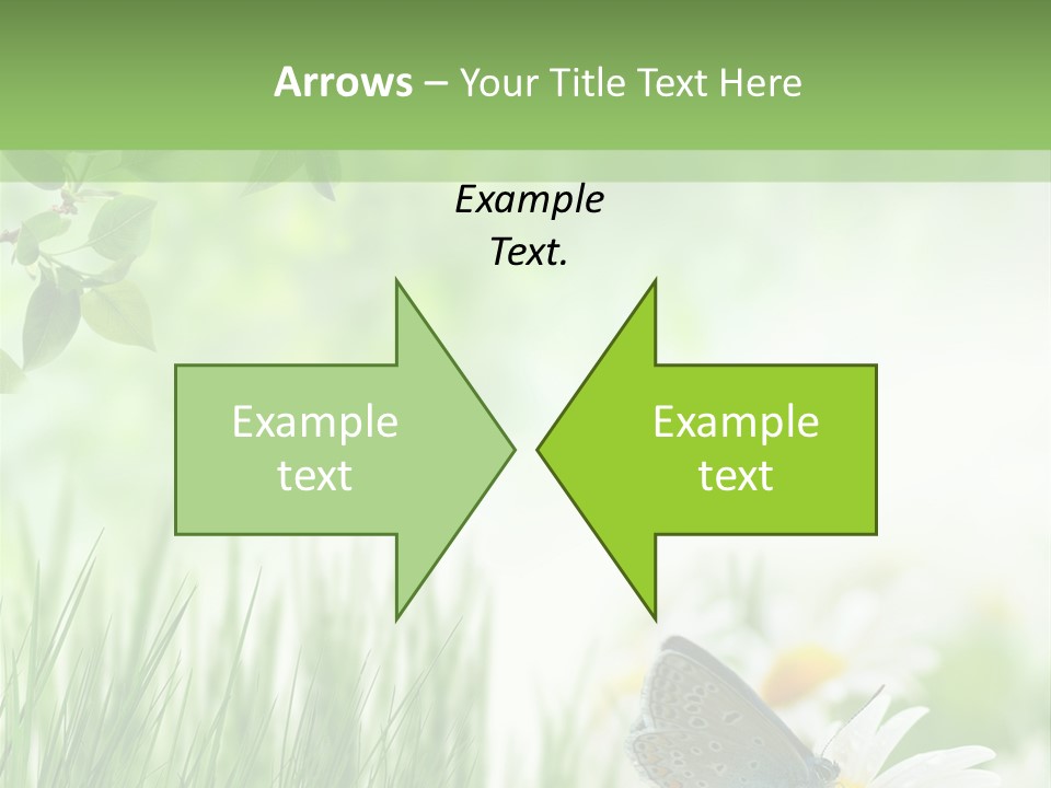 Blue Beginning Nature PowerPoint Template