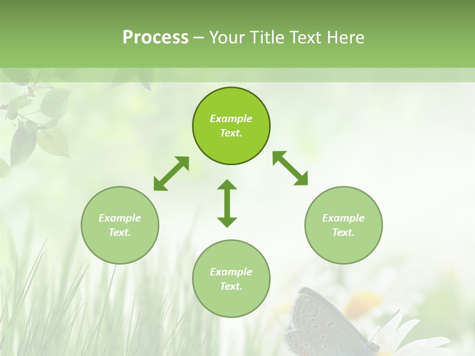 Blue Beginning Nature PowerPoint Template