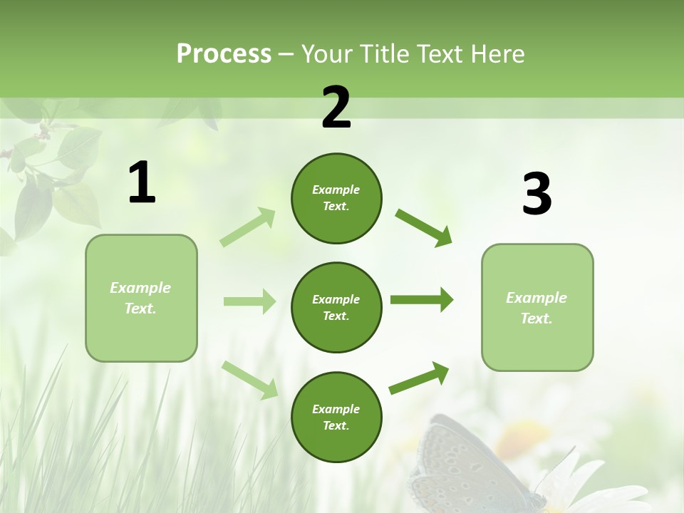 Blue Beginning Nature PowerPoint Template