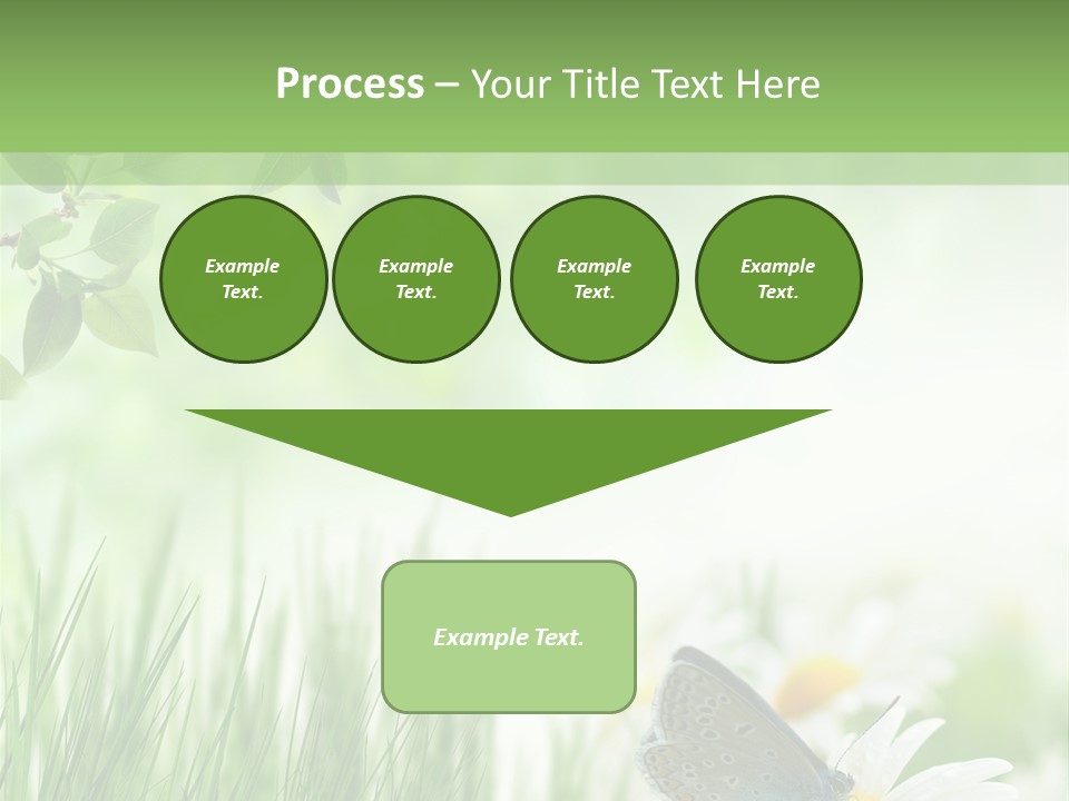 Blue Beginning Nature PowerPoint Template