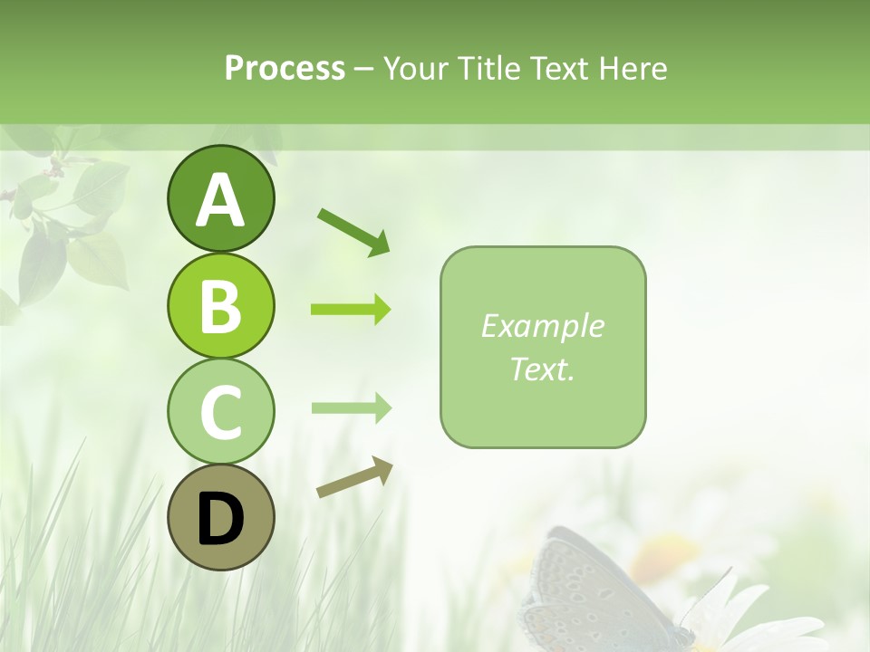 Blue Beginning Nature PowerPoint Template