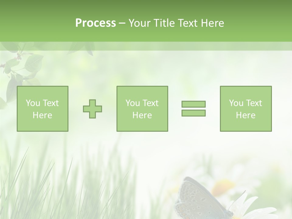Blue Beginning Nature PowerPoint Template