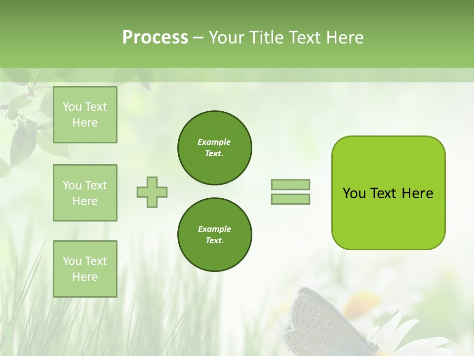 Blue Beginning Nature PowerPoint Template