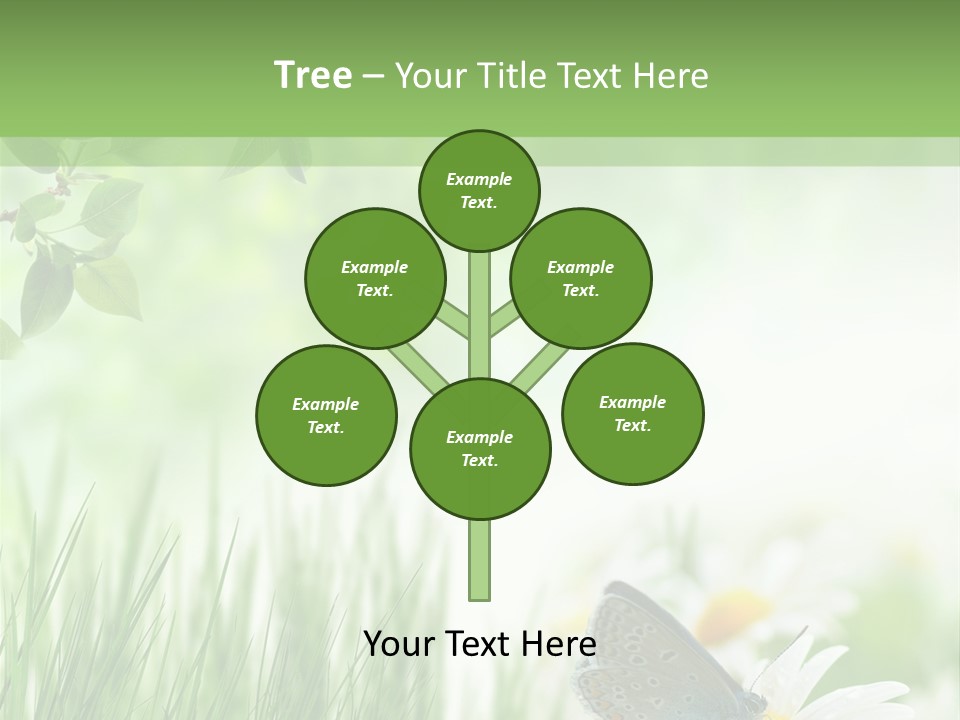 Blue Beginning Nature PowerPoint Template