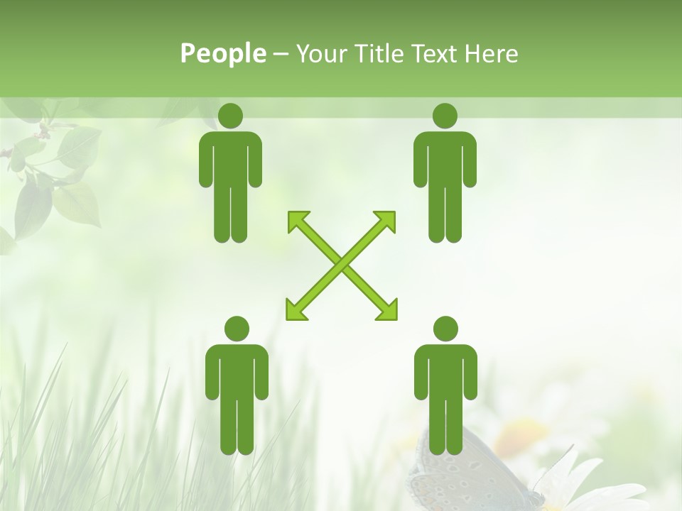 Blue Beginning Nature PowerPoint Template